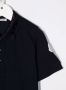 Moncler Enfant Poloshirt met logopatch Blauw - Thumbnail 3
