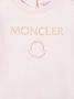 Moncler Enfant Romper met geborduurd logo Roze - Thumbnail 3