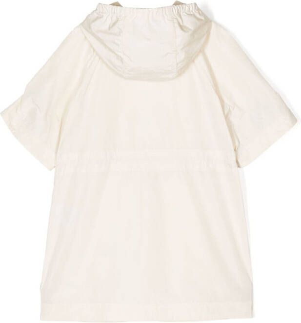 Moncler Enfant Jurk met korte mouwen Beige