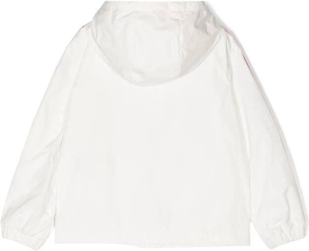 Moncler Enfant Jack met capuchon Wit