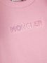 Moncler Enfant Sweater met geborduurd logo Roze - Thumbnail 3