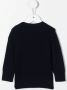 Moncler Enfant Sweater met logoprint Blauw - Thumbnail 2