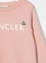 Moncler Enfant Sweater met logoprint Roze - Thumbnail 3