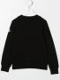 Moncler Enfant Sweater met logoprint Zwart - Thumbnail 2
