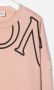 Moncler Enfant Sweaterjurk met logoprint Roze - Thumbnail 3