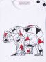 Moncler Enfant T-shirt met beerprint Wit - Thumbnail 3