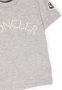 Moncler Enfant T-shirt met geborduurd logo Grijs - Thumbnail 3