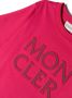 Moncler Enfant T-shirt met geborduurd logo Roze - Thumbnail 3