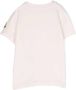 Moncler Enfant T-shirt met geborduurd logo Roze - Thumbnail 1