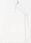 Moncler Enfant T-shirt met geborduurd logo Wit - Thumbnail 2