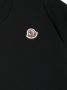 Moncler Enfant T-shirt met logopatch Zwart - Thumbnail 3