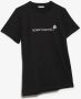 Moncler Enfant T-shirt met logopatch Zwart - Thumbnail 2