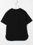 Moncler Enfant T-shirt met logopatch Zwart - Thumbnail 2