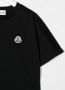 Moncler Enfant T-shirt met logopatch Zwart - Thumbnail 3