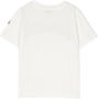 Moncler Enfant T-shirt met logoprint Beige - Thumbnail 2