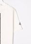 Moncler Enfant T-shirt met logoprint Beige - Thumbnail 3