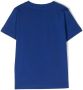 Moncler Enfant T-shirt met logoprint Blauw - Thumbnail 2