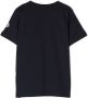 Moncler Enfant T-shirt met logoprint Blauw - Thumbnail 2
