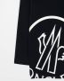 Moncler Enfant T-shirt met logoprint Blauw - Thumbnail 3