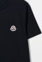 Moncler Enfant T-shirt met logoprint Blauw - Thumbnail 3