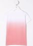 Moncler Enfant T-shirt met logoprint Roze - Thumbnail 2