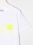 Moncler Enfant T-shirt met logoprint Wit - Thumbnail 3
