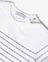 Moncler Enfant T-shirt met logoprint Wit - Thumbnail 3