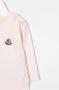 Moncler Enfant T-shirt met ruches Roze - Thumbnail 3