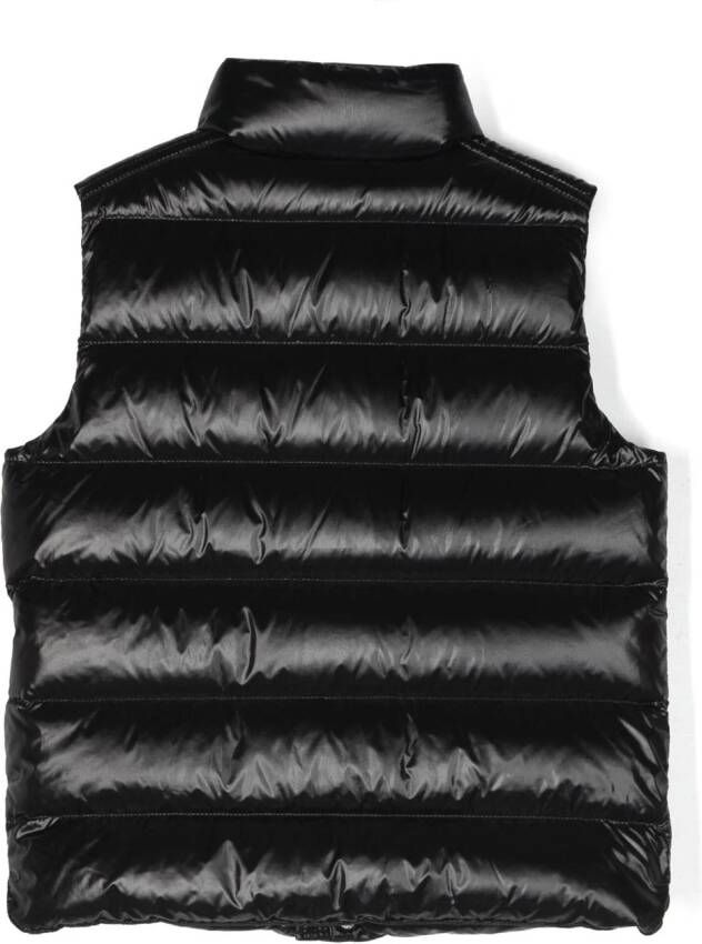 Moncler Enfant Gewatteerde bodywarmer Zwart