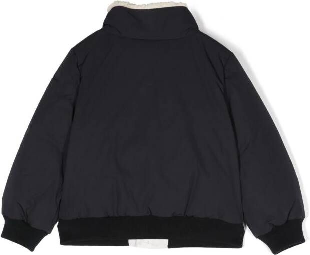 Moncler Enfant Gewatteerd donsjack Blauw