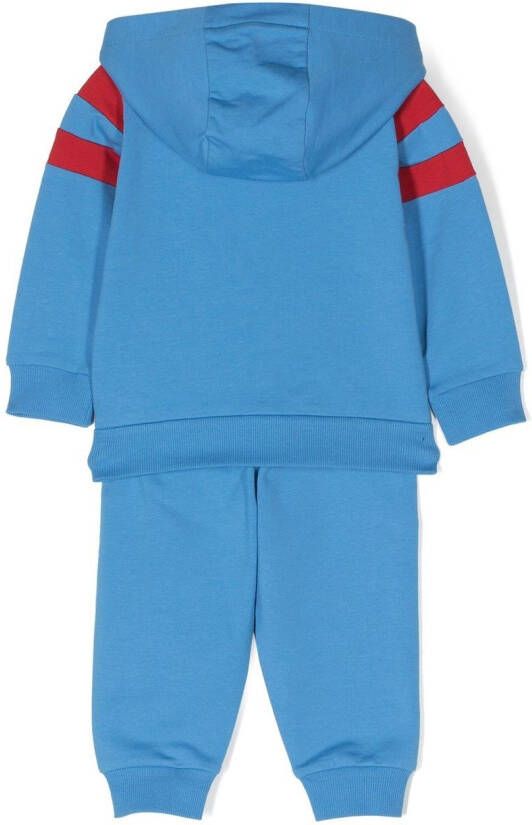 Moncler Enfant Trainingspak met capuchon Blauw