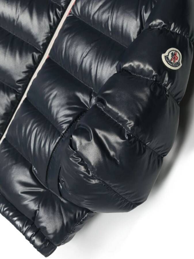 Moncler Enfant Jack met capuchon Blauw