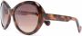 Moncler Eyewear Bellux zonnebril met kattenoog montuur Bruin - Thumbnail 2