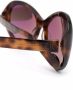Moncler Eyewear Bellux zonnebril met kattenoog montuur Bruin - Thumbnail 3