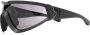 Moncler Eyewear Zonnebril met schild montuur Zwart - Thumbnail 2