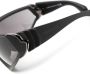 Moncler Eyewear Zonnebril met schild montuur Zwart - Thumbnail 3
