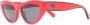 Moncler Eyewear Modd zonnebril met cat-eye montuur Rood - Thumbnail 2