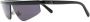 Moncler Eyewear Orizion zonnebril met rechthoekig montuur Zwart - Thumbnail 2