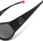 Moncler Eyewear Pentagra zonnebril met geometrisch montuur Zwart - Thumbnail 3