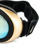 Moncler Eyewear Skibril met spiegelglazen Zwart - Thumbnail 3