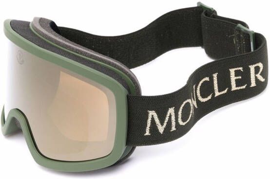 Moncler Eyewear Terrabeam skibril Groen