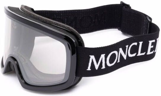 Moncler Eyewear Skibril Zwart