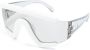 Moncler Eyewear Zonnebril met masker montuur Wit - Thumbnail 2