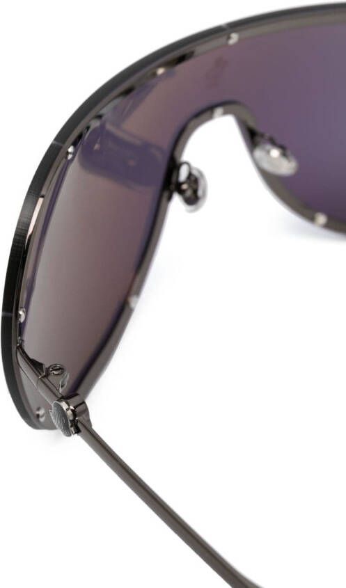 Moncler Eyewear Zonnebril met piloten montuur Zwart