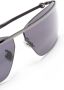Moncler Eyewear Zonnebril met vierkant montuur Zwart - Thumbnail 3