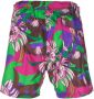 Moncler Zwembroek met bloemenprint Roze - Thumbnail 2
