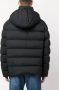 Moncler Donsjack met trechterhals Zwart - Thumbnail 4