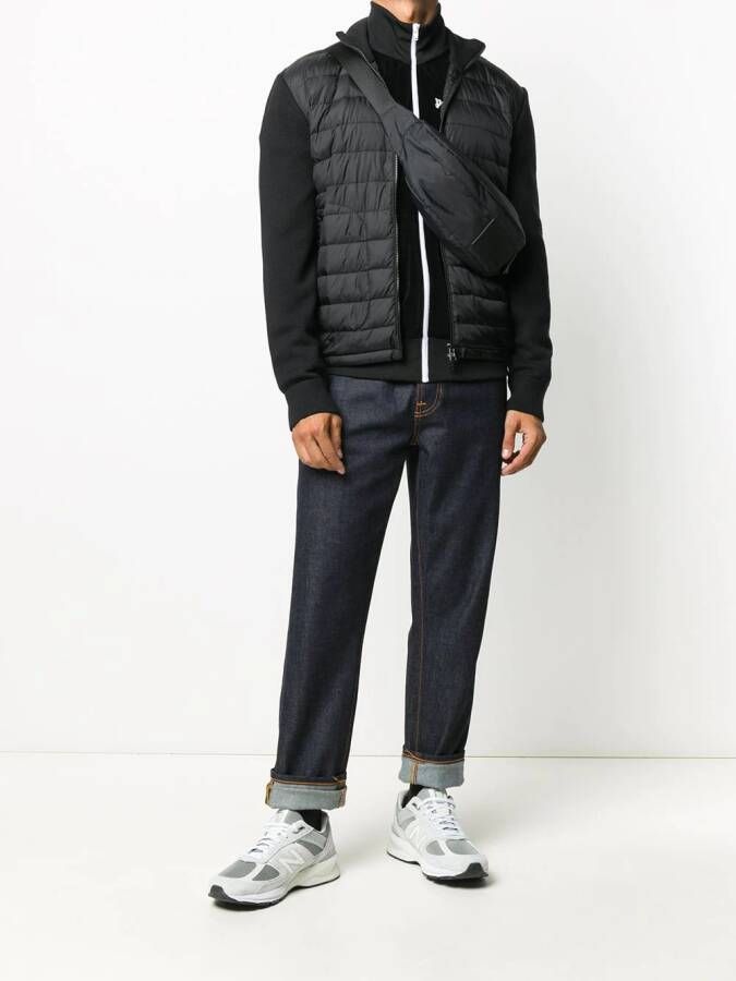 Moncler Gewatteerd jack Zwart