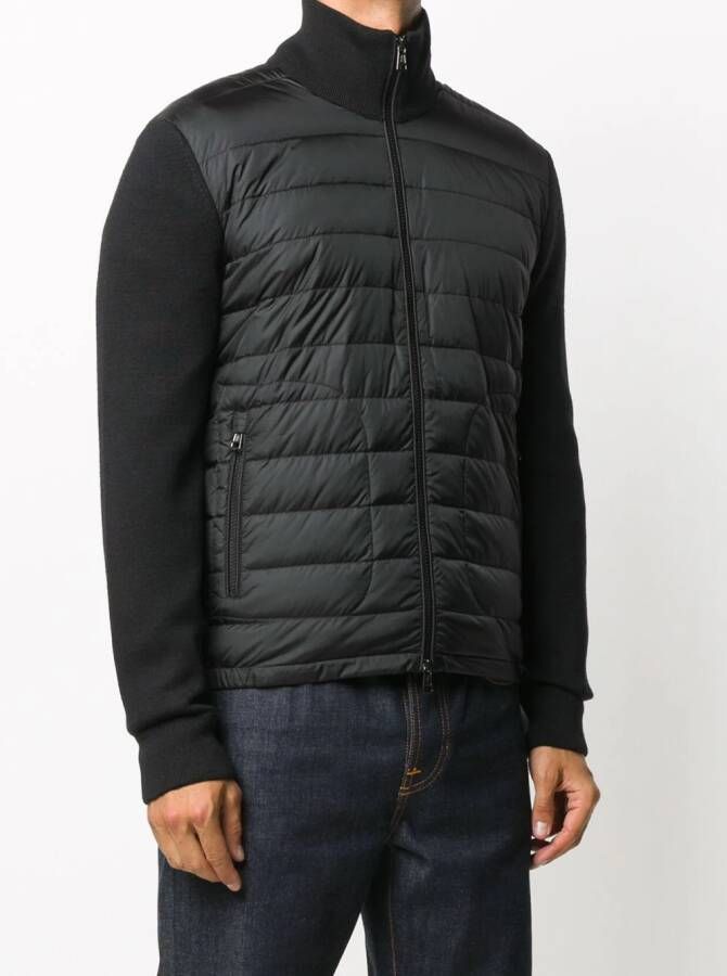 Moncler Gewatteerd jack Zwart