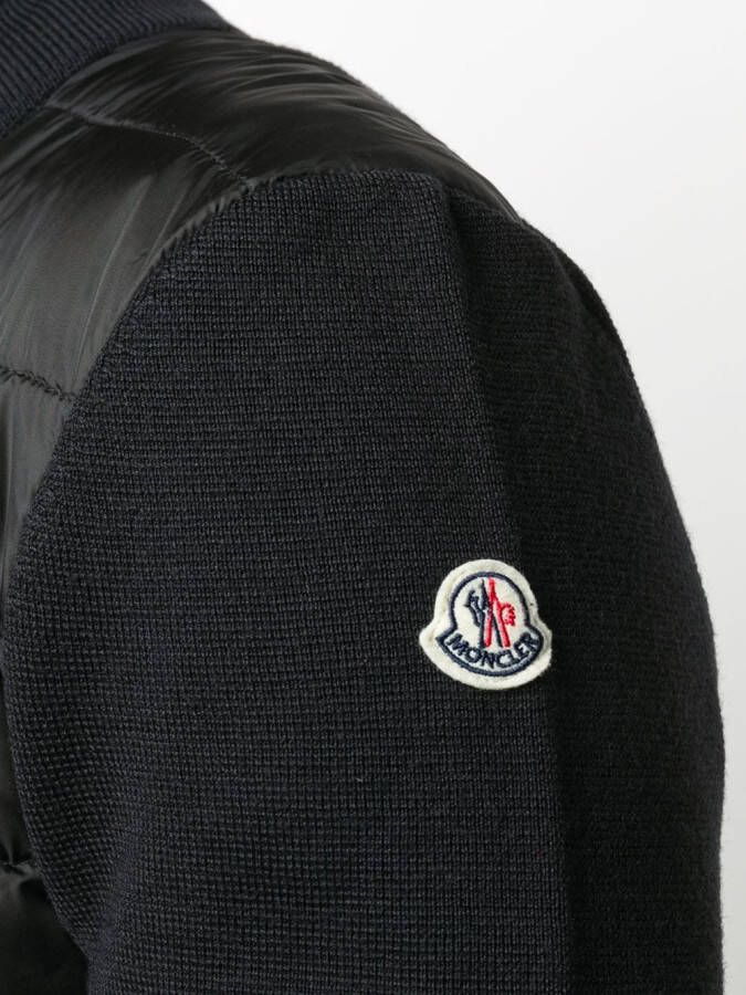 Moncler Gewatteerd jack Zwart
